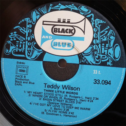 Teddy Wilson : Three Little Words (LP)