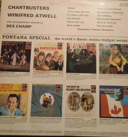 Winifred Atwell : Chartbusters (LP, Album)