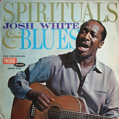 Josh White : Spirituals & Blues (LP, Mono)