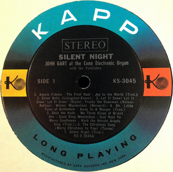 John Gart With The Yuletiders : Silent Night (LP)