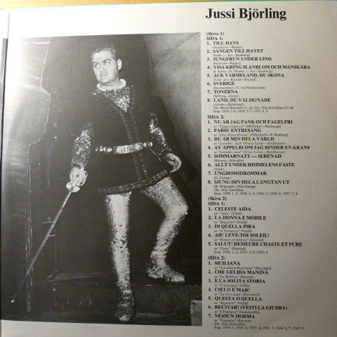 Jussi Björling : 28 Av De Mest Älskade Ariorna Och Sångerna (2xLP, Comp, Gat)