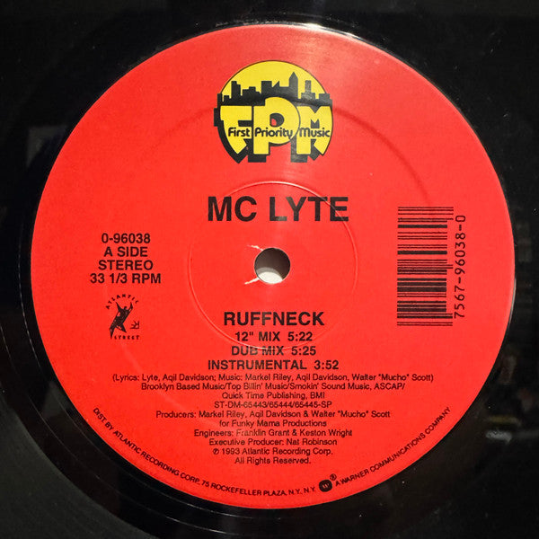 MC Lyte : Ruffneck (12")