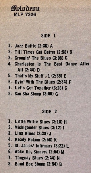 Jabbo Smith : Volume 1 (LP, Comp)