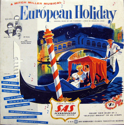 Mitch Miller : European Holiday (10", Album, Gat)