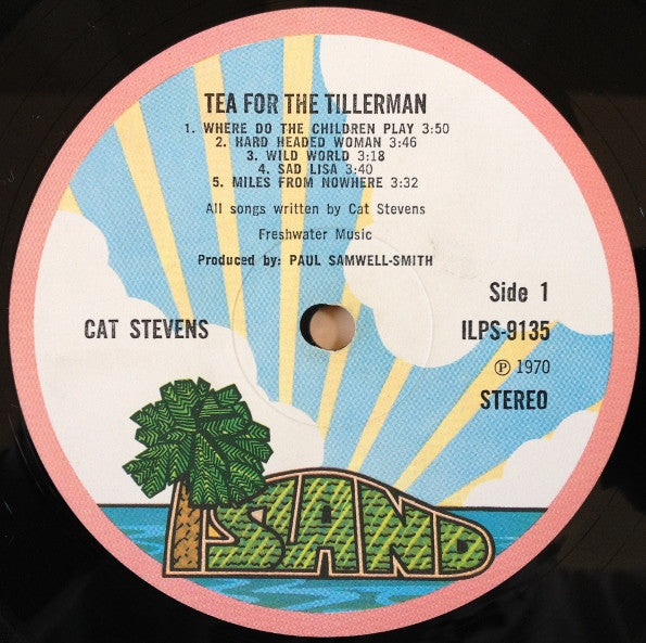 Cat Stevens : Tea For The Tillerman (LP, Album, RP, Pal)