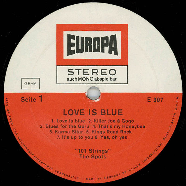 Various : Love Is Blue (LP, Comp)