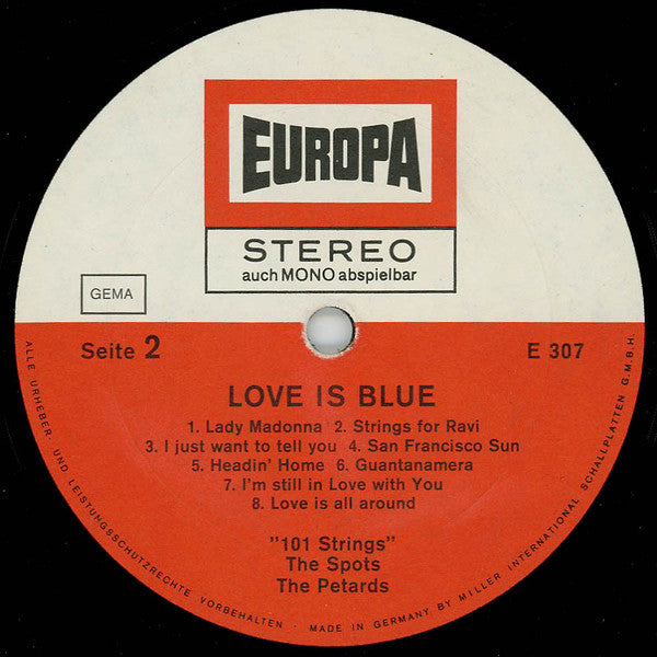 Various : Love Is Blue (LP, Comp)