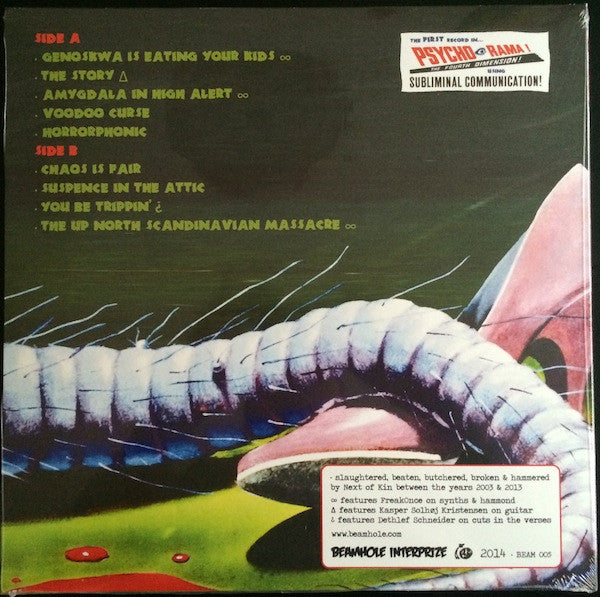 Next Of Kin (5) : Horrorphonic (LP, Ltd, Red)