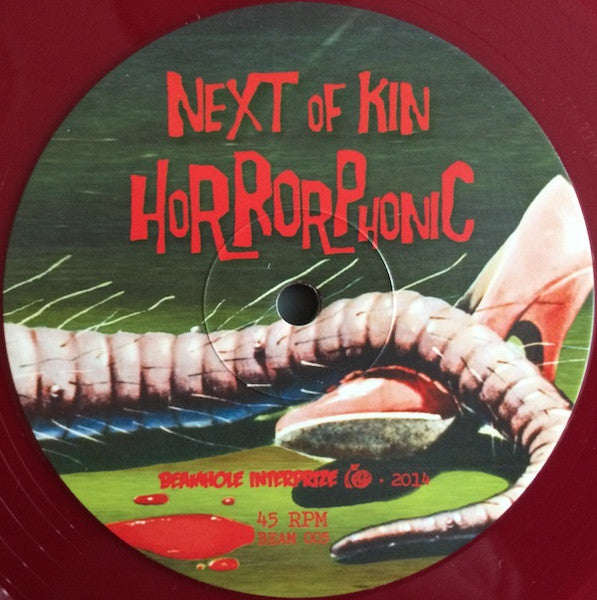 Next Of Kin (5) : Horrorphonic (LP, Ltd, Red)