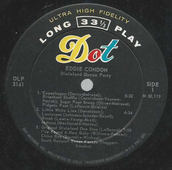 Eddie Condon : Dixieland Dance Party (LP)