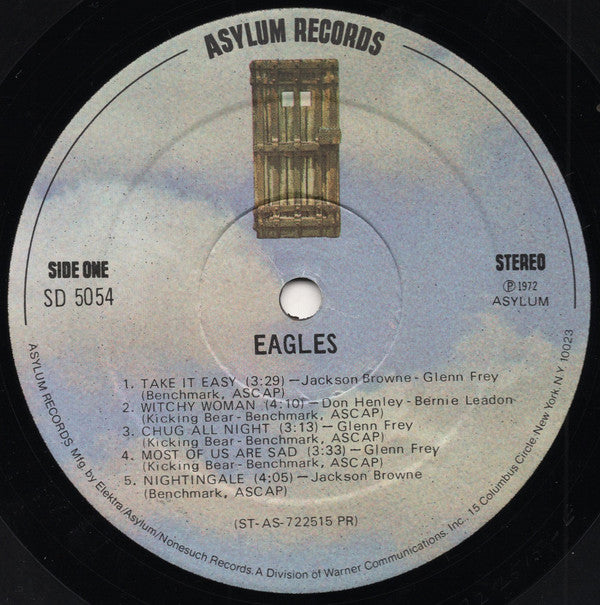 Eagles : Eagles (LP, Album, RE, Pre)