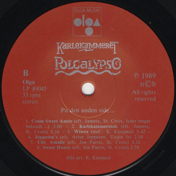 Karlekammeret : Polcalypso (LP, Album)