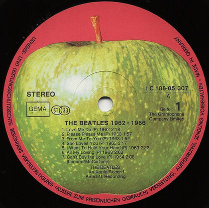 The Beatles : 1962-1966 (2xLP, Comp)