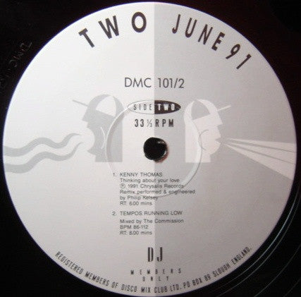 Various : June • 91 (Two) (12", P/Mixed)