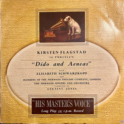 Kirsten Flagstad, Henry Purcell, Elisabeth Schwarzkopf, Geraint Jones (2) : Dido And Aeneas (LP, Mono)