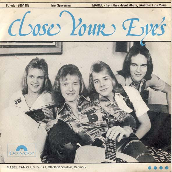 Mabel (2) : Close Your Eyes (7")