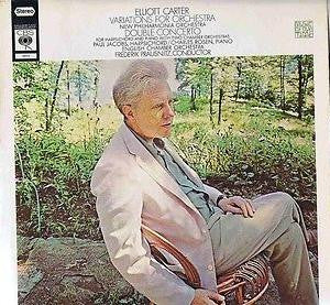 Elliott Carter : Variations For Orchestra / Double Concerto (LP, Album)