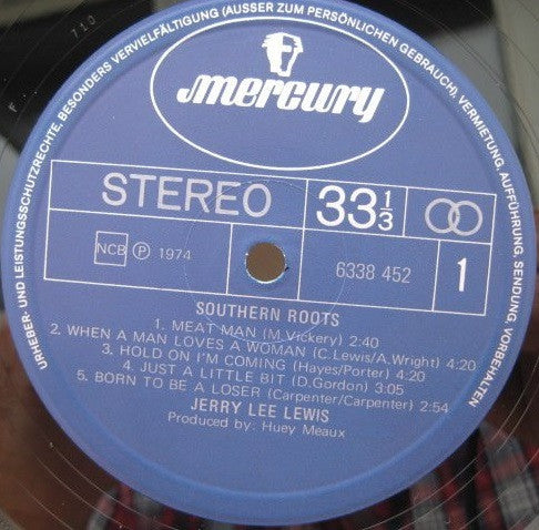 Jerry Lee Lewis : Southern Roots (LP, Album)