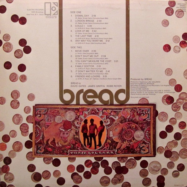 Bread : Bread (LP, Album)