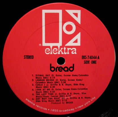 Bread : Bread (LP, Album)