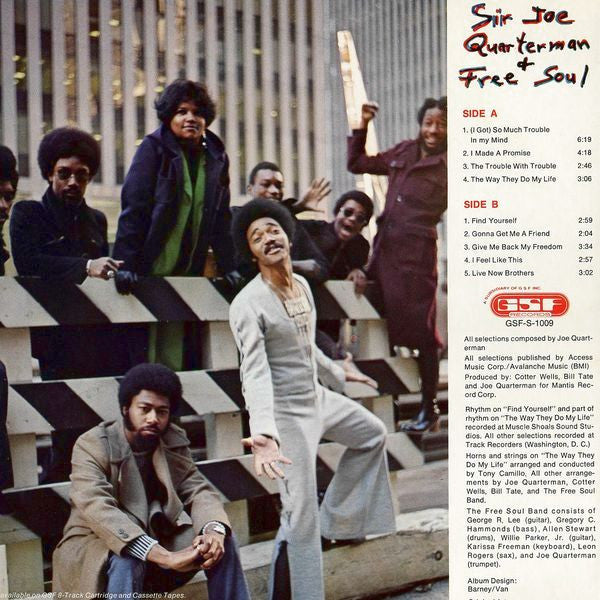 Sir Joe Quarterman & Free Soul : Sir Joe Quarterman & Free Soul (LP, Album, Gat)