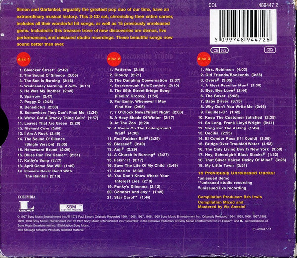 Simon & Garfunkel : Old Friends (3xCD, Comp)