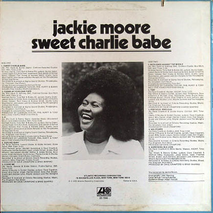 Jackie Moore : Sweet Charlie Babe (LP, Album, PR)