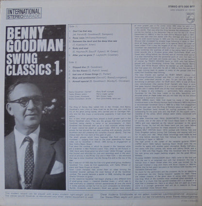 Benny Goodman : Swing Classics 1 (LP, Album)