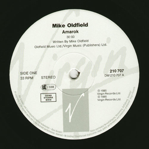 Mike Oldfield : Amarok (LP, Album)