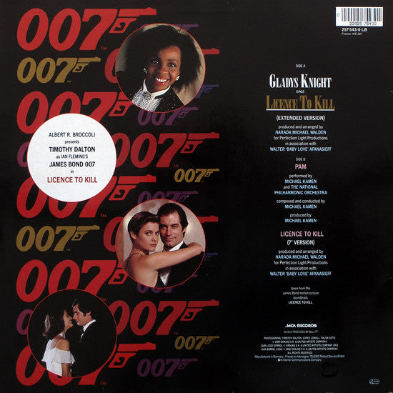 Gladys Knight : Licence To Kill (12", Single)