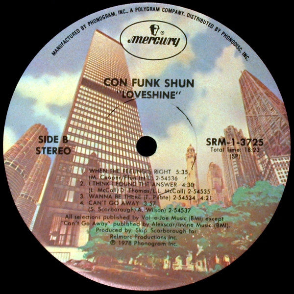 Con Funk Shun : Loveshine (LP, Album)