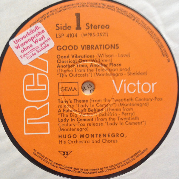 Hugo Montenegro : Good Vibrations (LP)