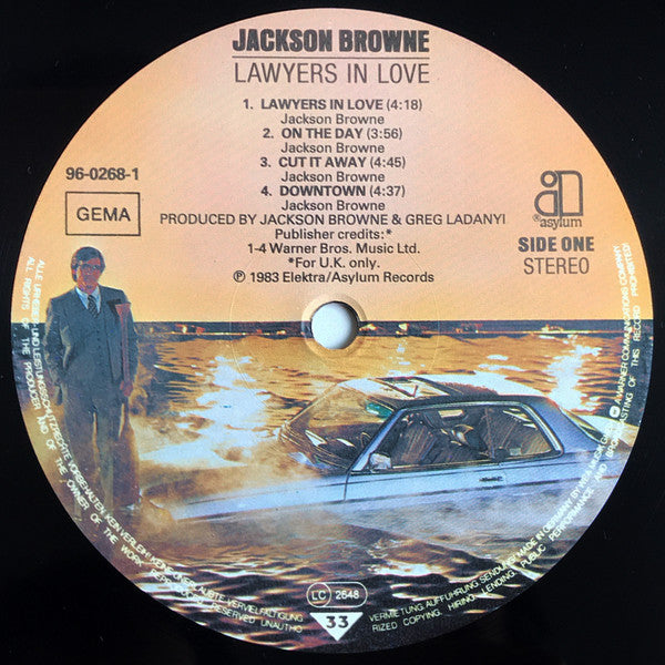 Jackson Browne : Lawyers In Love (LP, Album)