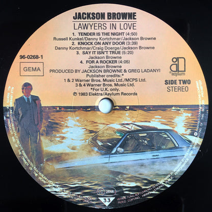 Jackson Browne : Lawyers In Love (LP, Album)