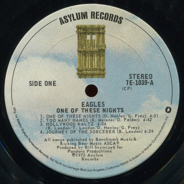 Eagles : One Of These Nights (LP, Album, CP )