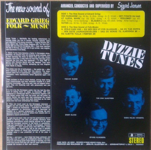 Dizzie Tunes : The New Sound Of Edvard Grieg/Folk Music (LP)