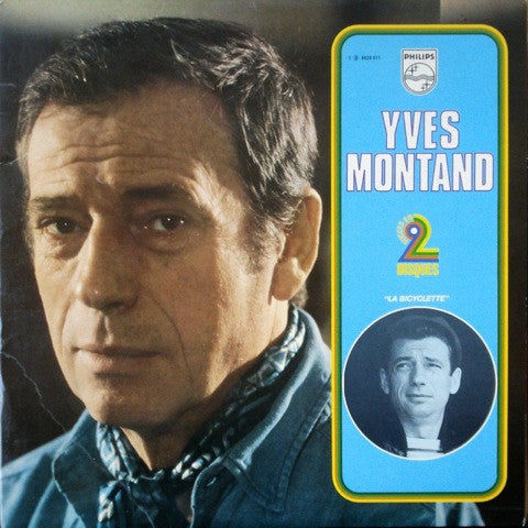 Yves Montand : "La Bicyclette" (2xLP, Comp, Gat)