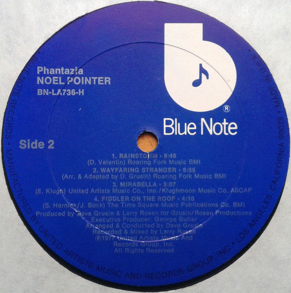 Noel Pointer : Phantazia (LP, Album)