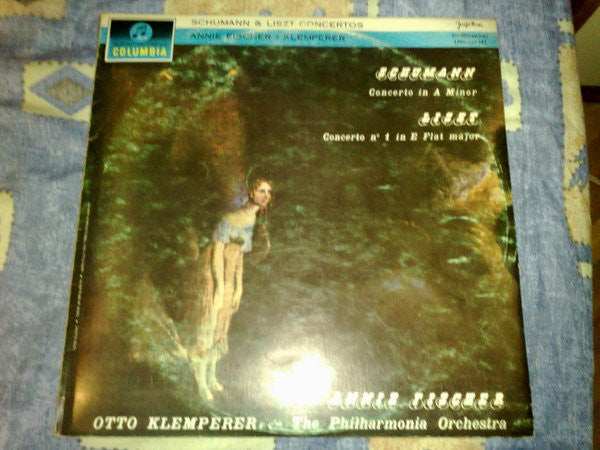 Robert Schumann, Franz Liszt, Annie Fischer, Otto Klemperer, Philharmonia Orchestra : Concerto In A Minor / Concerto No. 1 In E (LP, Ste)