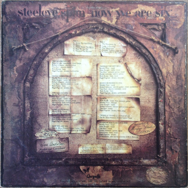 Steeleye Span : Now We Are Six (LP, Album)