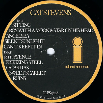 Cat Stevens : Catch Bull At Four (LP, Album, Gat)