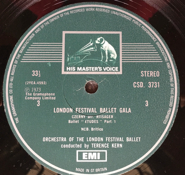 The London Festival Ballet Orchestra  . Terence Kern : London Festival Ballet Gala (2xLP, Box)