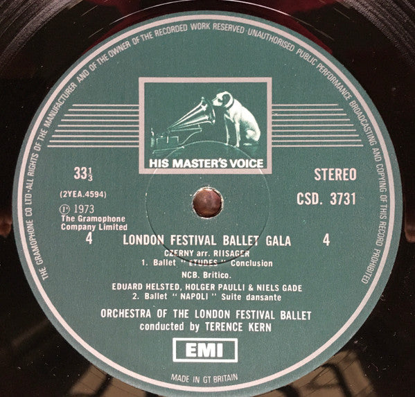 The London Festival Ballet Orchestra  . Terence Kern : London Festival Ballet Gala (2xLP, Box)