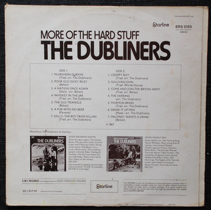 The Dubliners : More Of The Hard Stuff (LP, Album, RE)