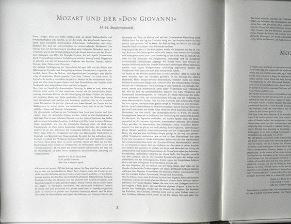 Wolfgang Amadeus Mozart - Ferenc Fricsay ‧ Dietrich Fischer-Dieskau ‧ Karl Kohn ‧ Walter Kreppel ‧ Sena Jurinac ‧ Ernst Haefliger ‧ Maria Stader ‧ Ivan Sardi ‧ Irmgard Seefried : Don Giovanni (3xLP + Box)