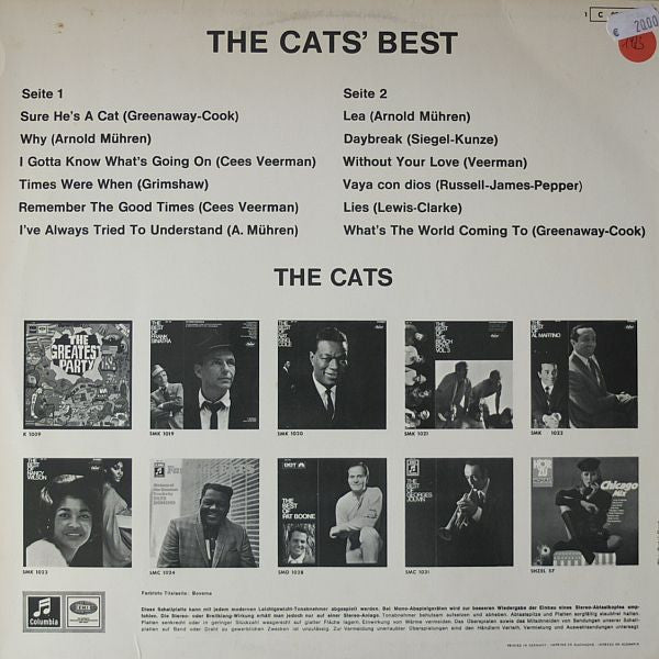 The Cats : The Cats' Best (LP, Comp)