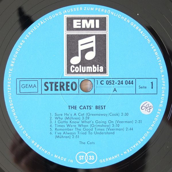 The Cats : The Cats' Best (LP, Comp)