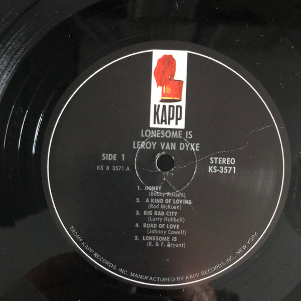 Leroy Van Dyke : Lonesome Is (LP)