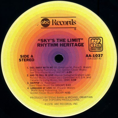 Rhythm Heritage : Sky's The Limit (LP, Album)