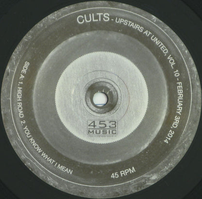 Cults : Upstairs At United, Vol. 10 (12", RSD)